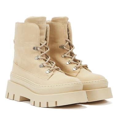 Bronx Evi - Ann Lace Up Suede Dameslaarzen