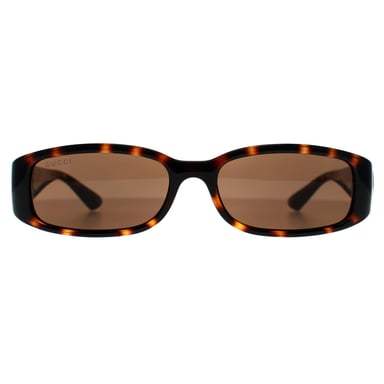 Gucci Rechthoekig Dames Bruin Havana Bruin GG1661S