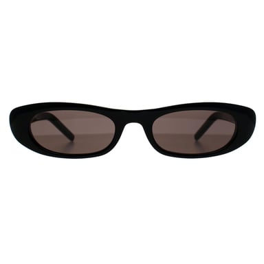 Saint Laurent Rechthoek Vrouwen Glimmend Zwart Grijs SL557