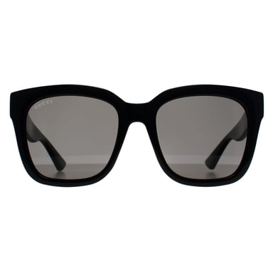 Gucci Vierkant Vrouwen Glimmend Zwart Donkergrijs GG1338S
