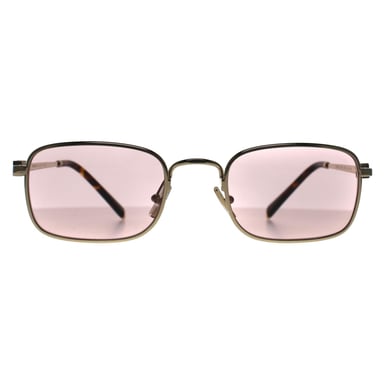 Miu Miu Rechthoek Dames Licht Goud Roze MU53AS