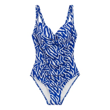 Regatta Dames/Dames Sakari Abstract Zwempak met buikcontrole (Helderste blauw)