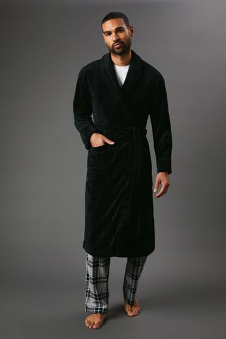 Mens Shawl Collar Robe