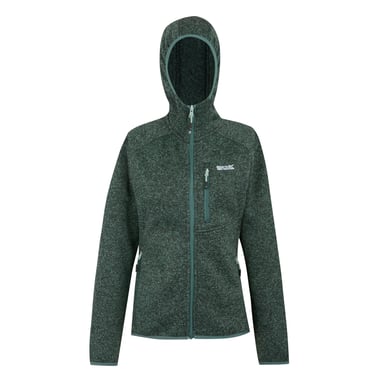 Regatta Dames/Dames Newhill Fleecejas met capuchon (Groene waas)