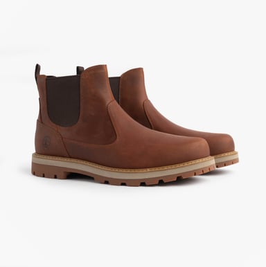 Timberland Britton Road Mid Heren Chelsea Boots Rust