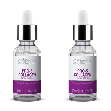 skinChemists Pro-Collagen 5 Gezichtserum 30ml x 2 Duo Pack