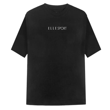 Elle Vrouwen/Dames Vriendje T-Shirt (Zwart)