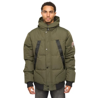 Henleys Heren Traction Bomberjack (Khaki Groen)