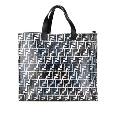 Tote Bag Fendi Graffiti Print