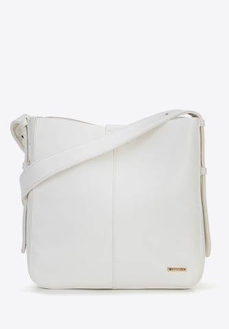 Wittchen Dames handtas, imitatieleer, crème, eco-leer