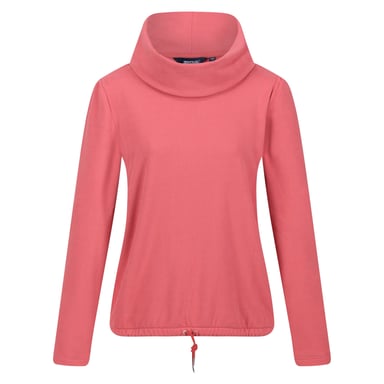 Regatta Dames/Dames Adarae Fleece Sweatshirt met Rol Hals (Mineraal Rood)