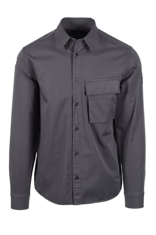 Belstaff Scale Long Sleeved Shirt Tornado Grey