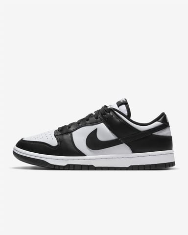 Nike Dunk Low Retro Sportschoenen Wit/Zwart