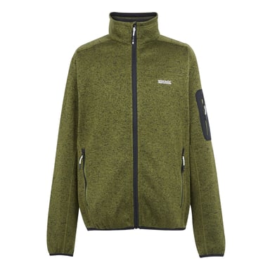 Regatta Heren Newhill Marl Full Zip Fleecejack (Nefrietgroen)