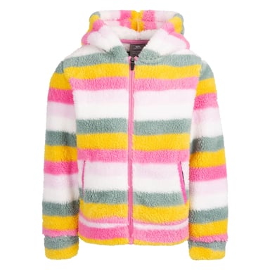 Trespass Kinder/Kinder fleece jas met prachtige streep (Lichtroze)