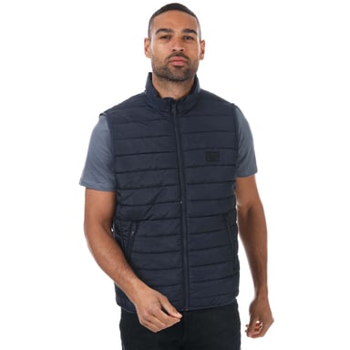 Jack & Jones Wing bodywarmer voor heren, marineblauw