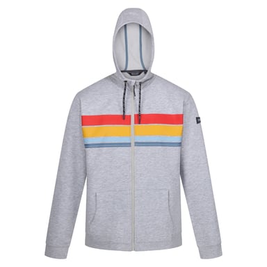 Regatta Heren Shorebay II Full Zip Hoodie (Zilvergrijs gemêleerd)