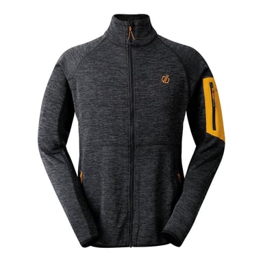 Dare 2B Heren Torrek Fleece Top (Zwart/Woestijnzon)