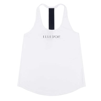 Elle Dames/Dames Signature Polyester Vest Top (Wit)