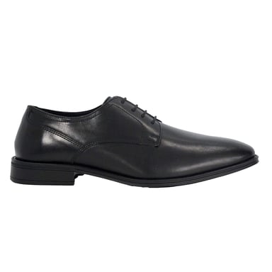 Dune London Heren Leren Formele Schoenen (Zwart)