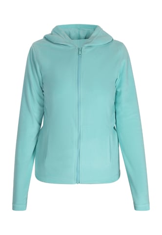 Mymo fleecejack vrouwen turkoois