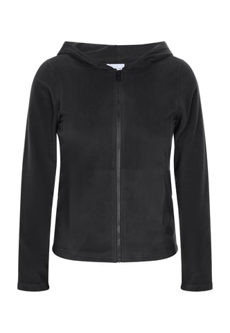 Faina Fleece jas Dames zwart