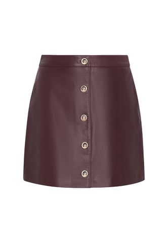Faina rok vrouwen bordeaux