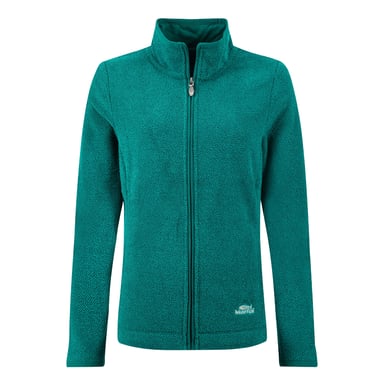 Weird Fish Dames/Dames Cheryl Textured Full Zip Fleecejack (Pauwenblauw)