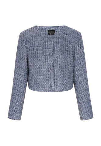 Dreimaster Blazer vrouwen marine glitter