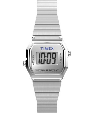 Timex Timex 80 Teeny Tiny Dames Horloge Zilverkleurig TW2Y46500