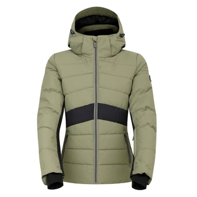 Dare 2B Dames/Dames Glacial Ski-jas (Olivijn groen/zwart)