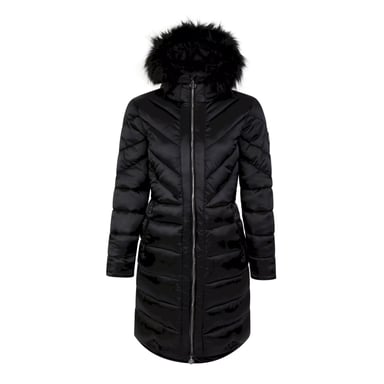 Dare 2B Dames/Dames Julien Macdonald Suppression Longline Jacket (Zwart)