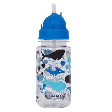 Regatta Bubbles The Shark Tritan 0.35L Water Bottle (Hawaiian Blue)