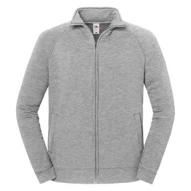 Fruit of the Loom Unisex Adult Iconic Premium Sweat Jacket (Athletic Heather)