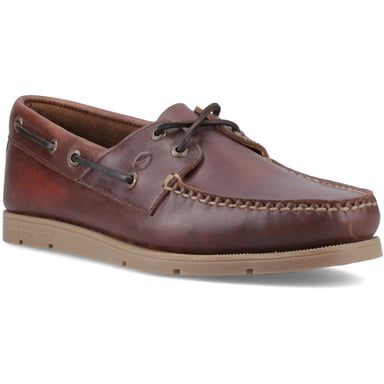 Sperry Oakland 2 Eye Boot Leer Heren Bruine Bootschoenen