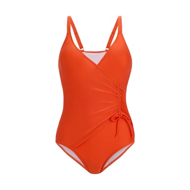 Regatta Womens/Ladies Baylenne Plain One Piece Swimsuit (Tangerine Tango)