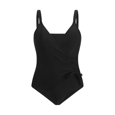 Regatta Womens/Ladies Baylenne Plain One Piece Swimsuit (Black)
