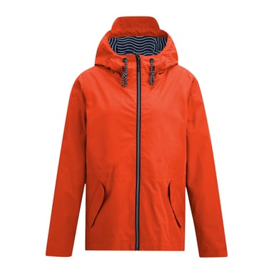 Regatta Dames Bayletta Grid Distress Waterdichte Jas (Tangerine Tango)