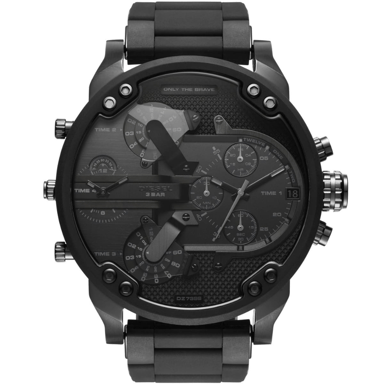 Diesel Mr Daddy 2.0 DZ7396 Zwart Heren Chronograaf Horloge