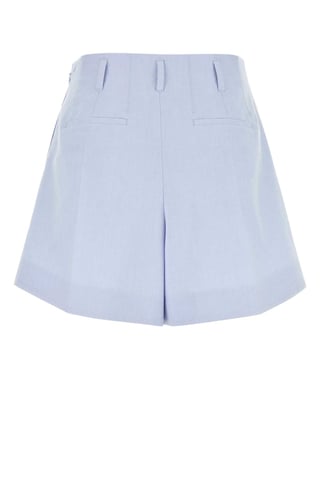 Poederblauwe Katoenen Shorts