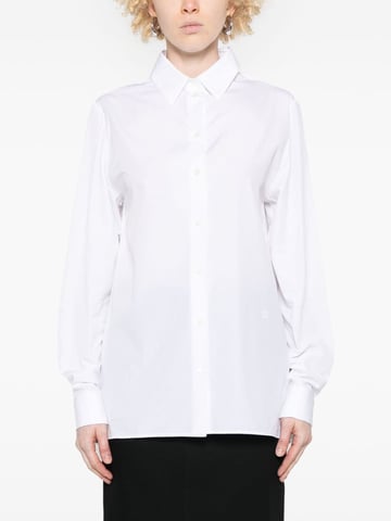 Witte Poplin Overhemd