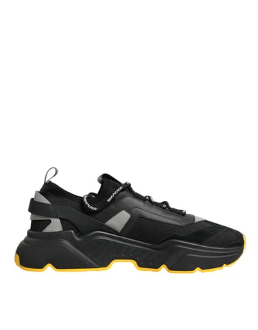 Dolce & Gabbana Zwarte Daymaster Lage Sneakers voor Heren