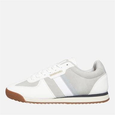Lambretta Diego Men's White/Grey Trainers