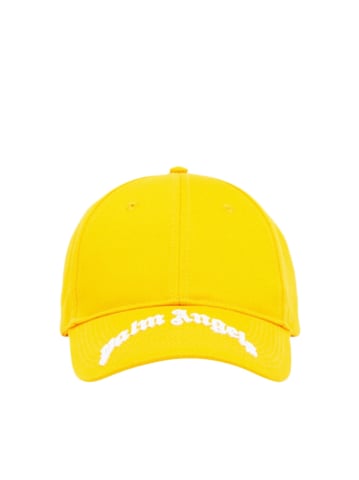 Baseballpet met gebogen logo