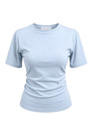 Basis Crew Neck Splits T-Shirt