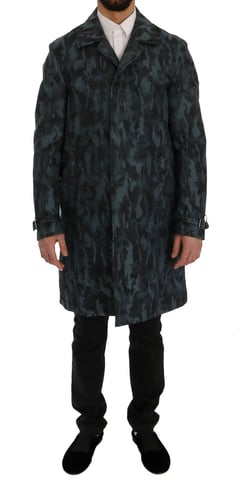 Camouflageprint Jas Lange Mouwen