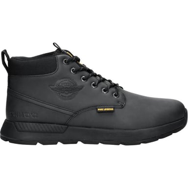 PME Legend Sneakers Ribber Mid Zwart