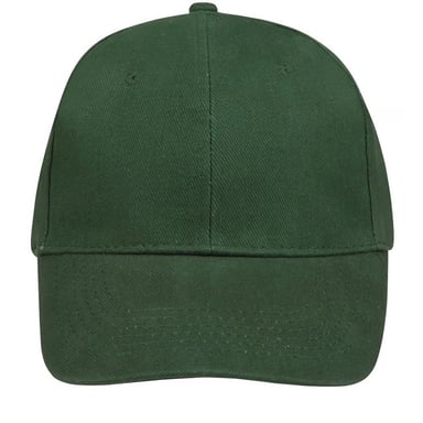 SOLS Buffalo 6 panel baseballpet (Fles groen)