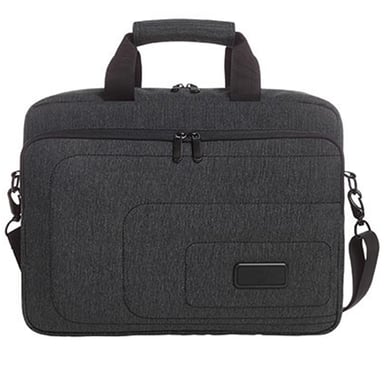 Halfar Frame gevlekte Messenger Bag (Zwart/Grijs)