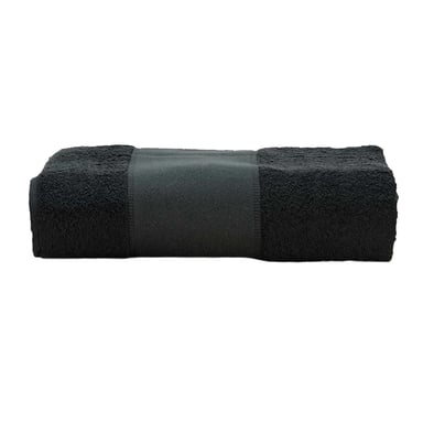 ARTG Print-Me-handdoek (Zwart)